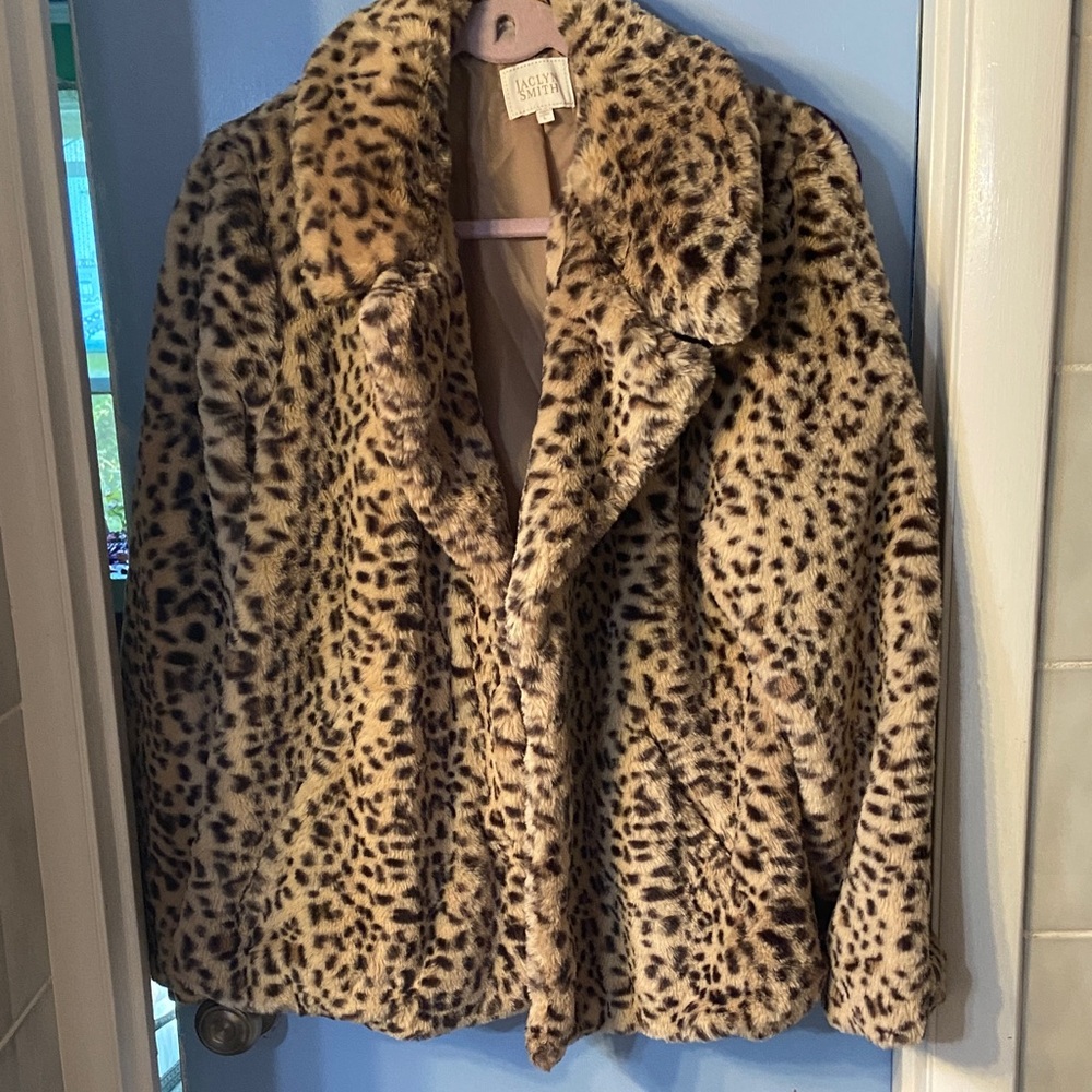 Jaclyn Smith Leopard Print Jacket